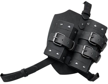 Mimoqk Hinteres Holster für Messer, Messerholster, Messerhalter mit Froschmessern mit verstellbarer Länge - Leichter Messergurt hinten für Messer für