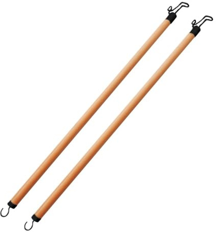 71,1 cm langer Ankleidestab für ältere Menschen, einteiliger langer Stock und Schuhstock, Behinderungshilfe für das tägliche Leben, für Hosen, Schuhe, Socken und Hemden, 2 Stück