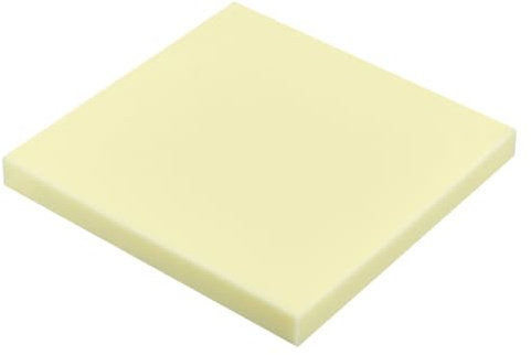 UNICRAFTALE Töpferschaum Pad Töpferschaum Tischläufer Gelbe Töpferschaum Matte Quadratische Schaumstoffplatte Töpferton Keramik Schwamm Pad Für Töpferton Reinigungs Und Formwerkzeuge 30cm