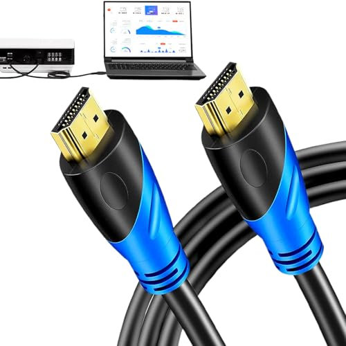 Cable 4K | Computer Adapter - 4K HD 60Hz High Speed Cord Connector for Game Console Desktops Monitors Laptops and Computers