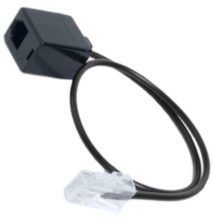 RJ45-RJ11-Adapter 35,6 Centimeter Telefonjack Till Ethernet-Omvandlarkabel