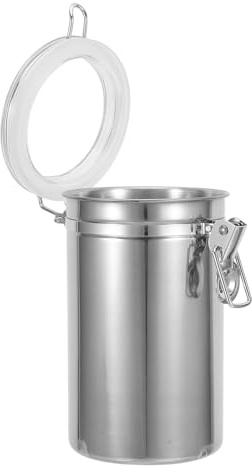 EXAOMBLE Humidor per Sigari in Acciaio Inossidabile Portatile Chiusura Ermetica Elegante, Scatola Umidificata Adatta a Ogni Occasione