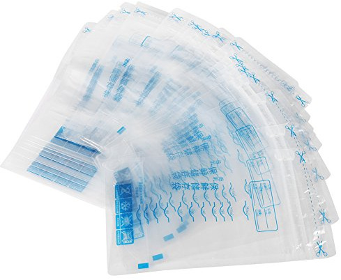 Bolsa de almacenamiento para leche materna, 30 piezas/lote 250 ml Contenedores para contenedores de almacenamiento congelador para lactancia materna Mediciones precisas y prueba de fugas