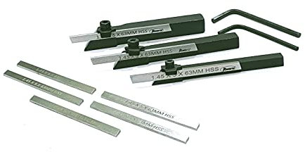 Mini Trennwerkzeughalter für Unimat, Seig, Emco, Proxxon's, Grizzly kleine Drehmaschinen (Set mit allen 3 Größen)