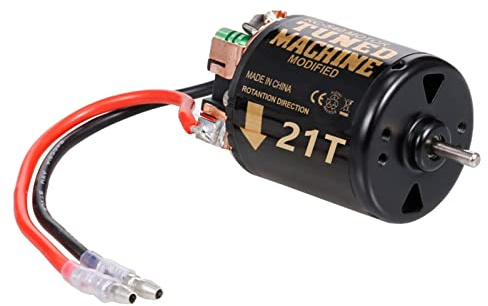 Abonda Brushed Motor, Double Ball Bearing RC 540 Waterproof Motor, RC Motors, Brushed Motor 13T/ 21T/ 35T/ 45T/55T/80T For 1/10 Remote Control Vehicle RC Spare Parts