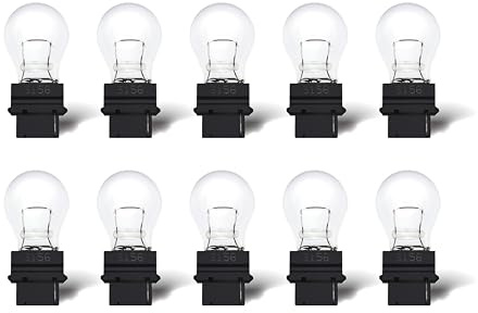 Rafeal Auto 3156 Light Bulb 10 Pack,3156 Automotive Brake Light Turn 3156 Miniature Bulb Mini Bulb Taillight Turn Signal Light,Replacement for Cars,Trucks,SUVs