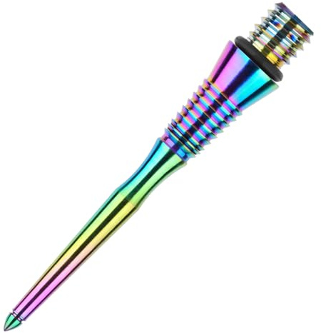 ONE80 Dart Titanium Steel Tip Schraubspitzen hochwertige Wechselspitzen Conversion Point Titan für maximale Haltbarkeit