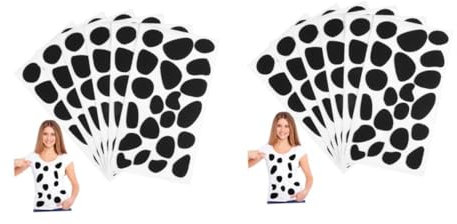 ERINGOGO 6blätter Selbstklebende Filzpads Aus Filz Mit Selbstklebenden Filzpunkten Für Diy-kleidungsdekoration Robust Und Wiederverwendbar