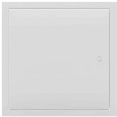 [FIXINGS DIRECT] Upgraded White Access Panel, ABS Plastic Panels for Inspection Hatch, Fuse Box Cover Cabinet, Conceals Wires, Pipes, Fits Flush (3 Sizes) (Large (470mm x 470mm))