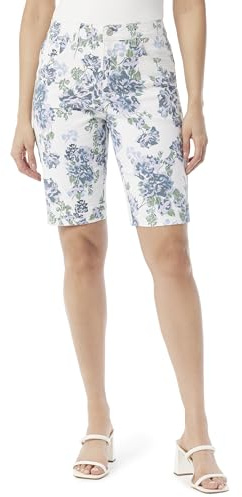 Gloria Vanderbilt Women's Amanda Bermuda High Rise Short Standard