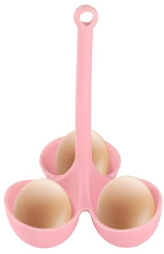 Soporte Para Huevos Para Cocinar Al Vapor | Bandeja De Cocción De Huevos De Silicona Resistente Al Calor Para Caldera De Huevos,Utensilios De Cocina Para Comedor, Soporte Para Huevos De 3 Rejillas, Ut