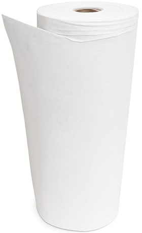 Greenerba Geotextile 150 g/m² PES, Feutre de Drainage Non-Tissé 1 m x 50 m | Toile perméable à l'eau pour séparation, filtration. Idéale pour gravier, sable, bassin, terrasse, gazon synthétique, jardin.