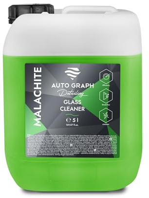 AUTO GRAPH MALACHITE Fensterreiniger 5L, streifenfreie Reinigung von Fenstern und Spiegeln