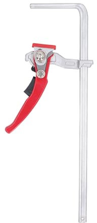 Serre-joint à cliquet NDNCZDHC, rail de guidage pour scie à rail 300 x 60 mm, force de serrage élevée, serrage automatique pour scie à rail