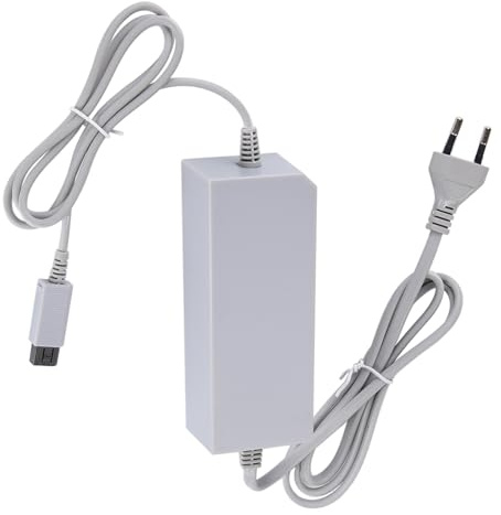 Eacam Adattatore AC Adattatore Cavo di Alimentazione per Console di Gioco Adattatore di Alimentazione di Ricambio con Materiali di Caratteristiche (Plug)