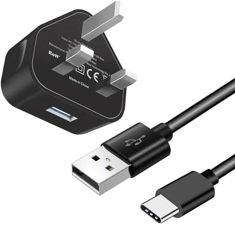 XRX 1.5m USB C Neck Fan Charging Cable for JISULIFE Handheld Mini, CIVPOWER Neck, HomeLifairy, FrSara Bladeless, SWEETFULL Handheld Fan Replacement Charger Cord Power cord