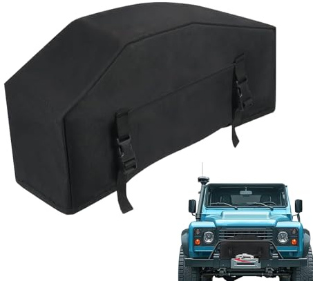 Cover for trailer winches - waterproof cover for winches from 3600 to 5400 kg | dustproof outdoor protective cover - suitable for ATV, boat, truck, motorcycle, marine, van, vehicle, yacht