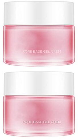 2Pcs 30ml Face Makeup Primer Pore Base Gel Cream, Isolation Concealer Cream for Smoothing Base