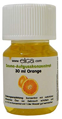 eliga Sauna-Aufgusskonzentrat Orange, 3er Pack (3 x 30 ml)