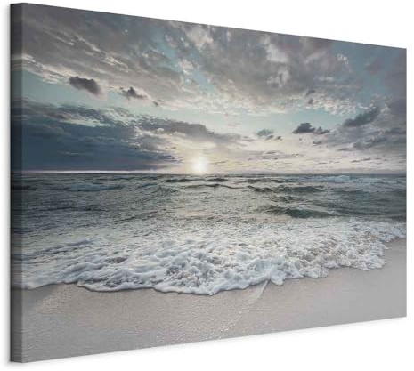 murando - Akustikbild Sonnenaufgang Himmel, Schallschutz, Wohnzimmer, Büro | Verbessert Raumakustik, reduziert Hall, ideal fürs Büro oder Wohnzimmer, hochwertige Verarbeitung, schnelle Montage, stilvoll