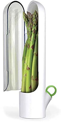 Nimomo Herb Keeper, Contenitore Frigorifero, Conservare Erbe Aromatiche il Sapore Coriandolo Menta Prezzemolo Asparagi