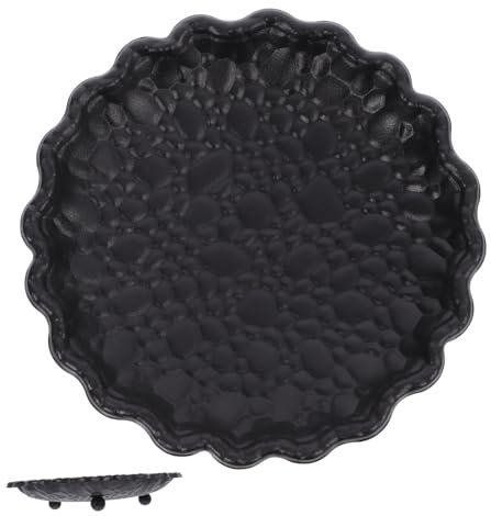 Cabilock Bougeoir pour Table Soucoupe en Métal Pilier Assiette À Bougie Décoration Dintérieur Pièce Maîtresse