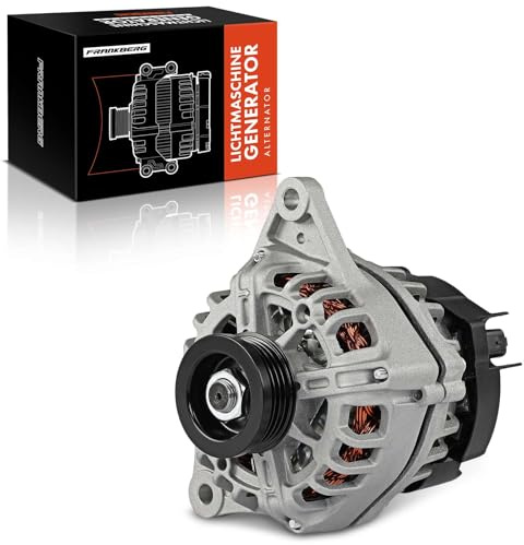 Frankberg Lichtmaschine Generator 12-Polig 23100-AX62A | Kompatibel mit Astra G Caravan T98, Micra C+C III K12, Corsa C Kasten/Hatchback X01, Astra H GTC A04, Corsa C X01