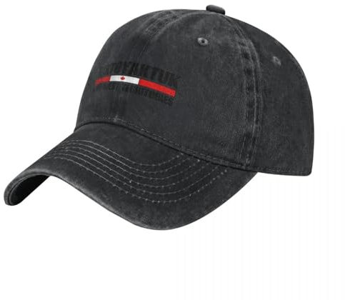EIILHUED Tuktoyaktuk dans Les Territoires du Nord-Ouest, Canada Casquette de Baseball Casque de sécurité Streetwear Chapeaux pour Filles Hommes