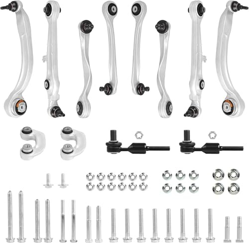 Querlenker Traggelänk Radaufhängung Spurstange Links Rechts Unten Kompatibel mit Audi A4 8D B5 A6 4B C5 für VW Passat 3B Superb 8D0498998