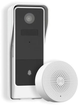 Wiby Videocitofono WI-FI, Visione Notturna, Unlock Remote, 1080p, Rilevamento Umano, Opzione RFID, Impermeabile IP65