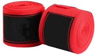 Fasce Boxe Elastiche 3 Metri – Bendaggi Mani Uomo e Donna per Pugilato, MMA, Kick Boxing, Muay Thai – Protezione Nocche e Polso Chiusura a Strappo Traspiranti e Resistenti 2 Pezzi Art.94714