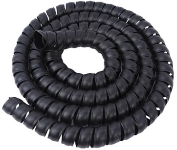 Spiral Wrap Hose Cable Protector, Safe Hose Protector to Avoid Wear and Extend Life for Hydraulic Pneumatic Hoses (10FT)