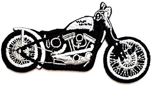 Nipitshop Patches Chopper Motorcycle Bike Racing Logo Movie Cartoon Kid Patch Symbol Jacket T-Shirt Patch Sew Iron on Embroidered Sign Badge Costume