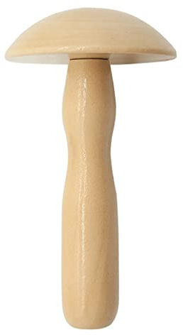 Stopfpilz aus Holz, Stickset zum Selbermachen, Stopfen von Pilzen, Stopfen aus Holz, für Socken, Kleidung, Heimwerken, Nähen, Zuhause, Reisen, Handwerk