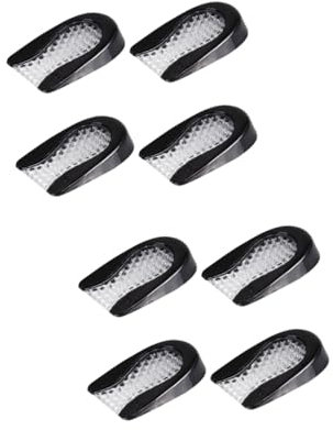 FOMIYES 4paare Elastische Fersenkissen Stoßdämpfende Gel-einlagen Für Fußschmerzen Geeignet Für Sneakers Stiefel Und Waschbar Und Bequem Für Optimalen Und Ganzen Tag