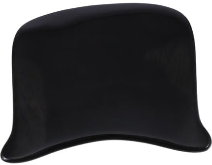 Anneome 1stück Gua Sha Massageplatte Aus Wasserbüffelhorn Multifunktionales Massagewerkzeug Für Arme Beine Und Rücken Ergonomisches Design Handlich Und Hautfreundlich Für