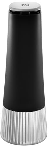 ZWILING Z1029-698 ZWILLING Macinaspezie, Nero, Manuale, Ceramica, Sale di Roccia, Pepe, Pepe