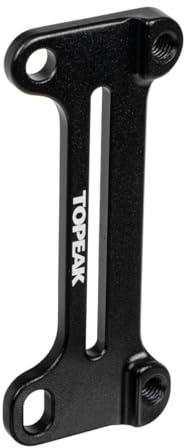Topeak Cage Mount Expander Flaschenhalter aus Aluminium in der Farbe Schwarz Länge: 7,6 cm, 15800064