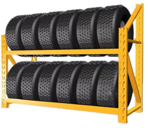 Reifenständer reifenregal Reifengestell Verstellbarer Reserveradhalter Zur Wandmontage, Geschlossene Lagerung Von Anhängerfelgen Für Garage/ Reparaturwerkstatt/ Keller/ Autohaus, Stahlregal Für Saison