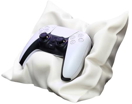 IOO6Z8SY Weißer Kissen-Design Controller-Halter, Kreative Konsole Figur, 3D-Gedruckter Ständer, Schreibtisch-Dekoration Zubehör