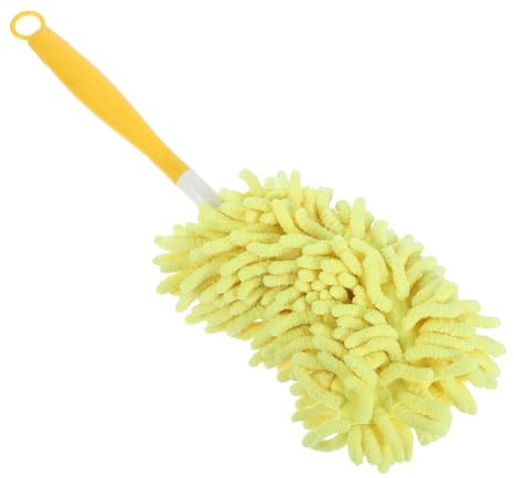 IWOWHERO Fregona Plumero Reutilizable Trapeador Húmedo y Seco Cabezales De Microfibra Reemplazables para Limpieza De y Ventanas