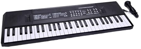 Portable 37/54 Key Electronic Piano Keyboard With Microphone Electronic Digital Piano For Beginners Kids Adults