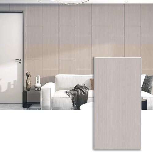 Piastrelle per Soffitti Pannelli Murali in PVC con Finitura Effetto Legno Opaco, Piastrelle per Carta da Parati Spessa Staccabili e Attaccabili - Non Servono Chiodi, Rivestimento Decorativo per Sfondi