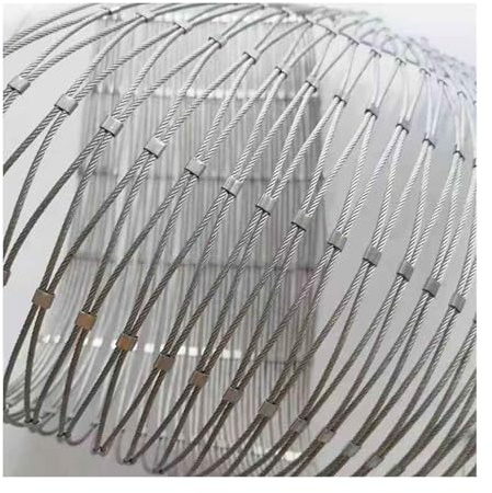 Stainless Steel Railing Net - Flexible Safety Wire Mesh, Fall Protection for Gardens, Stairs, Balconies, Fences - 8x1.8m (26.2x5.9ft) & Secure