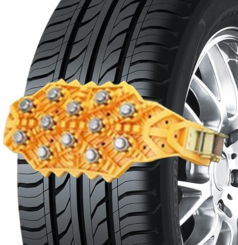 Chaînes à neige, chaînes à pneus pour voitures - Chaînes anti-neige sûres Chaîne de sécurité antidérapante | à neige pour pneus robustes, chaînes de boue de Traction à réduction de bruit pour
