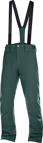 Salomon Herren Stormseason Pant M Skijacken, Green Gab, Medium