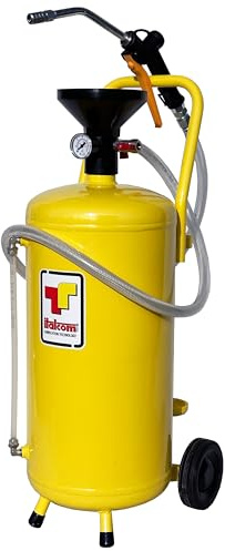 ITALCOM Distributeur d'Huile pneumatique 24 litres fabriqué en Italie