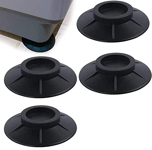 Almohadillas para Pies de Lavadora,Antivibracion Lavadora Pies,Antivibracion Lavadora,Almohadillas Para Pies De Lavadora,Accesorios Soporte Pies Lavadora Y Secadora Apto Para Lavadora, Nevera, Mesa