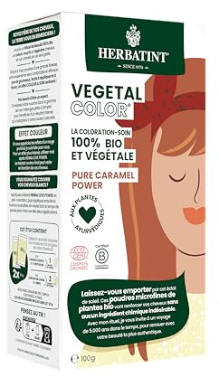 Herbatint Organic Pure Caramel Power Vegetal Colour 100g