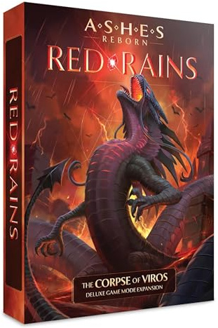 Plaid Hat Games | Ashes Reborn Red Rains The Corpse of Viros Expansion | Kartenspiel | 2 Spieler | ab 14 Jahren | 30-120 Minuten Spieldauer | Englisch